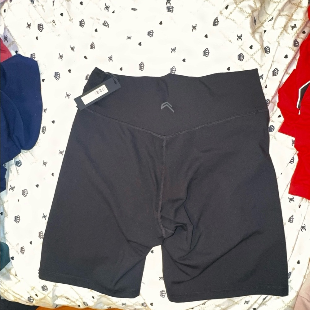 Oner Active Black High-Waist Bike Shorts
